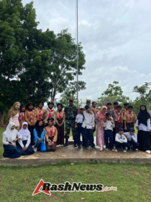 ‎Koramil Ropang Perkuat Pembinaan Generasi Muda Lewat Lomba Upacara