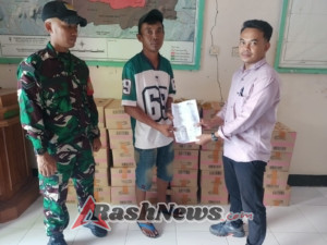 Sinergi Babinsa–Pemdes Lopok Beru Wujudkan Penyaluran Bantuan Pangan yang Aman dan Transparan
