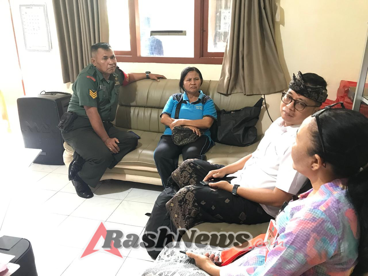 Hadiri Rakor Bersama Pemdes Dan Businest Asesment Kecamatan, Babinsa Takmung Sampaikan Bahas Percepatan Penyediaan Lahan Gerai KDMP