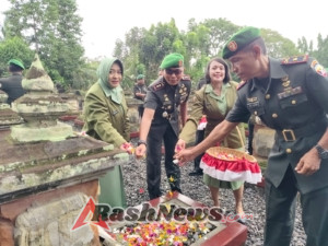 TMP Kreta Kirtya Mandala Gianyar Jadi Saksi, Kodim Klungkung Gelar Penghormatan Kepada Pahlawan Melalui Ziarah Dan Tabur Bunga