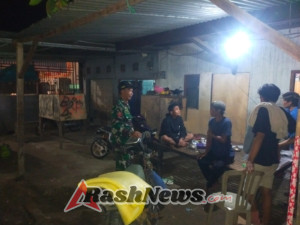 Jaga Stabilitas Keamanan, Koramil 1607-06/Lape Lopok Laksanakan Patroli Rutin