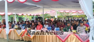 Babinsa Tamanbali Berpartisipasi dalam Resepsi HUT ke-50 SMP Negeri 3 Bangli