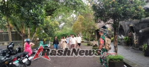 Pantauan Babinsa Desa Tembuku, Jamin Keamanan di Wisata Tukad Cepung