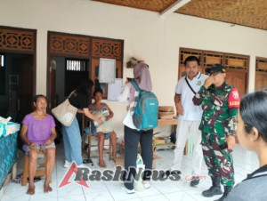 Dampingi Kerja Sosial Lanjut Usia, Babinsa Pikat Teguhkan Sinergi Dan Komitmen Peduli Lansia