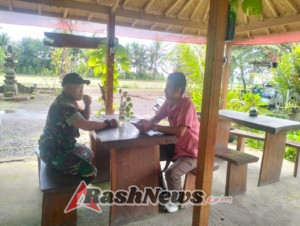 Aktif Komsos Bersama Warga Binaan, Upaya Serka Wayan Rata Jaga Kondusifitas Wilayah