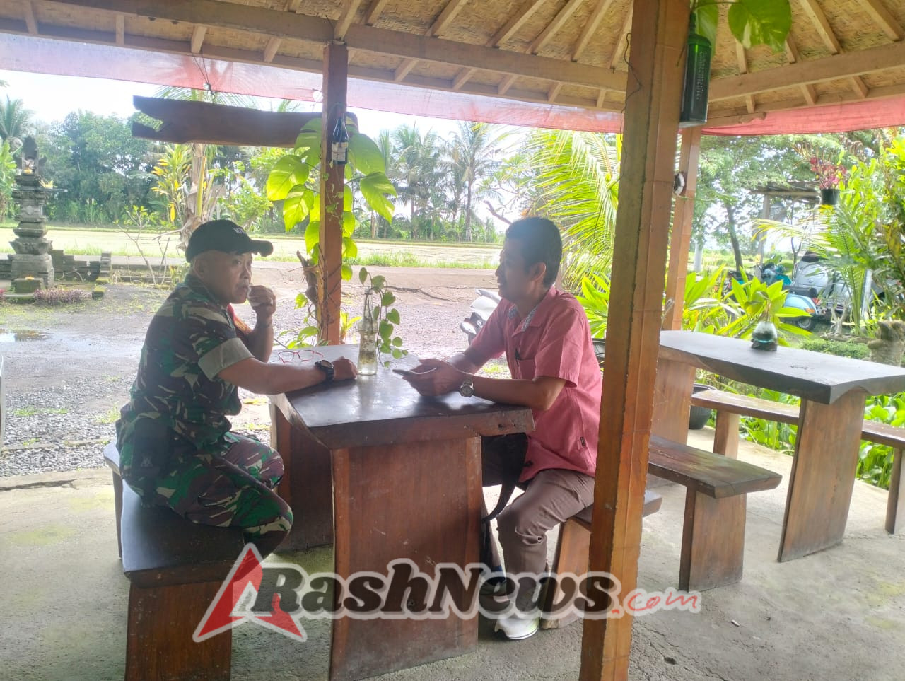 Aktif Komsos Bersama Warga Binaan, Upaya Serka Wayan Rata Jaga Kondusifitas Wilayah