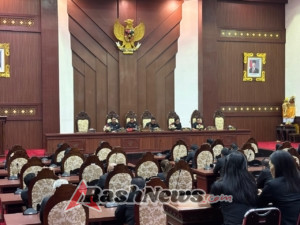 Wakili Dandim, Danramil 1616-02/Ubud Ikuti Paripurna Pengambilan Keputusan Raperda di Gianyar