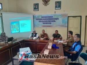 ‎Danramil 1607-12/Moyo Hilir Hadiri Diskusi Publik Rencana Kontingensi Banjir