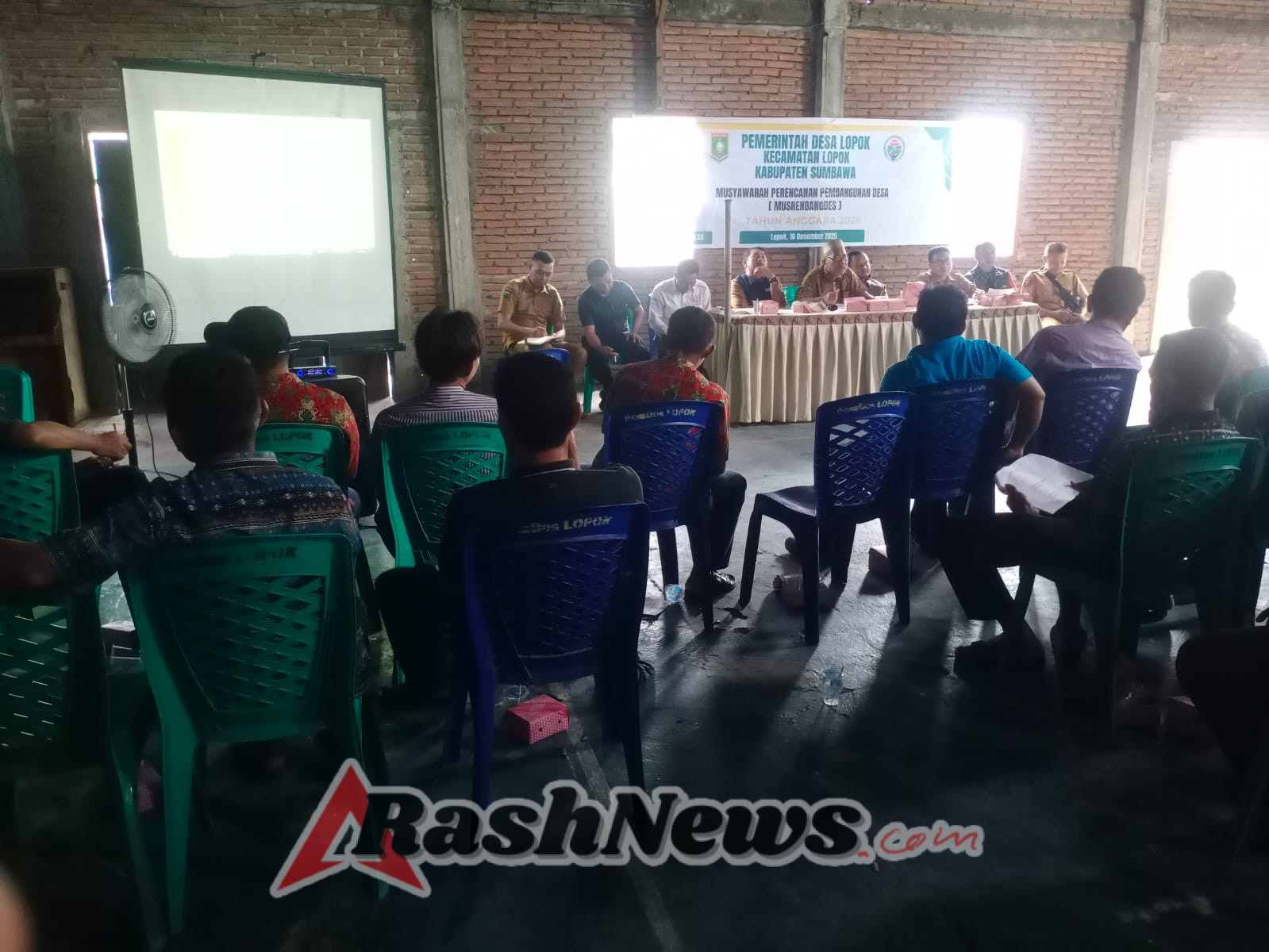 Musrenbangdes Desa Lopok, Babinsa Tunjukkan Peran Aktif Dukung Kemajuan Desa