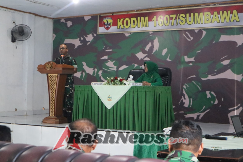 ‎Jam Komandan Jadi Momentum Konsolidasi Moral Prajurit Kodim 1607/Sumbawa