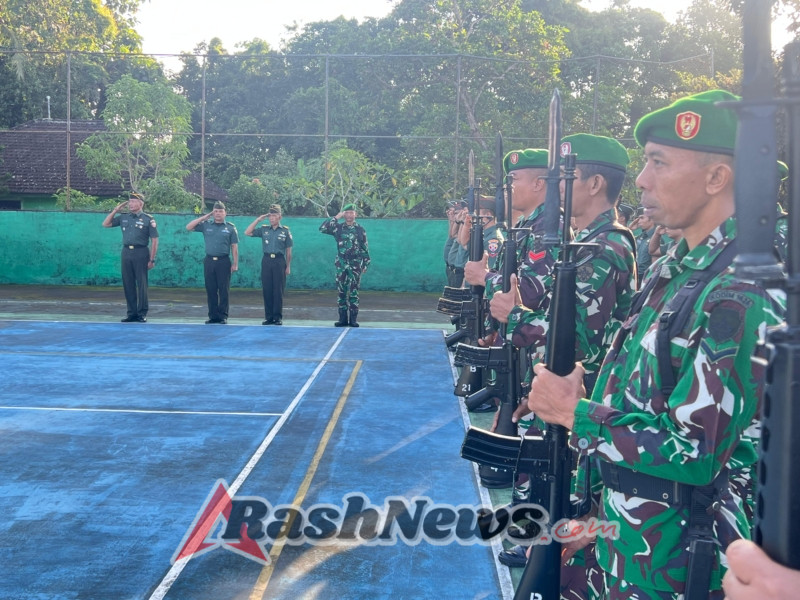 Upacara Bendera 17-an di Makodim 1626/Bangli Berlangsung Khidmat