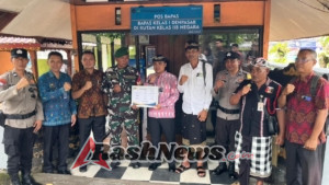 Babinsa Jembrana Hadiri Peresmian Pos BAPAS, Perkuat Sinergi Pembinaan Warga Binaan