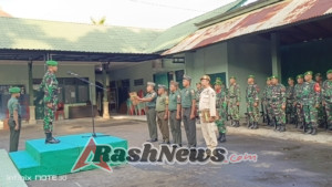 Dandim Tabanan Bacakan Amanat Pangdam IX/Udy saat Pimpin Upacara 17-an