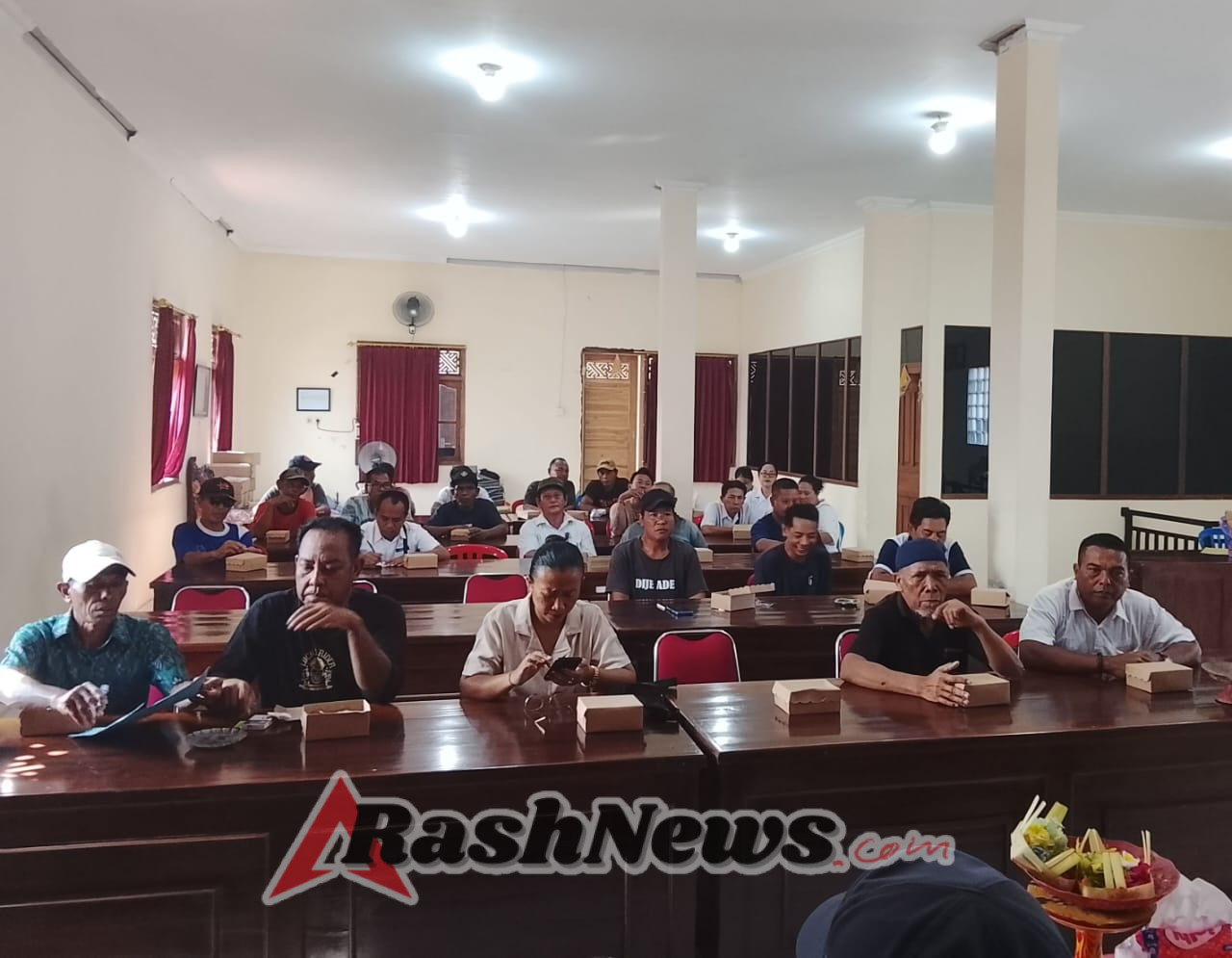 Antisipasi Nataru 2026, Desa Pengastulan Gelar Rapat Koordinasi Pengamanan Kamtibmas