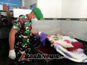 Sinergi TNI dan Rutan, Babinsa Koramil 1626-01/Bangli Dukung Razia dan Tes Urine Warga Binaan