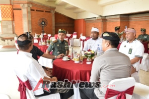 Perkuat Kolaborasi Forkopimda, Dandim 1609/Buleleng Ikuti Refleksi Akhir Tahun 2025