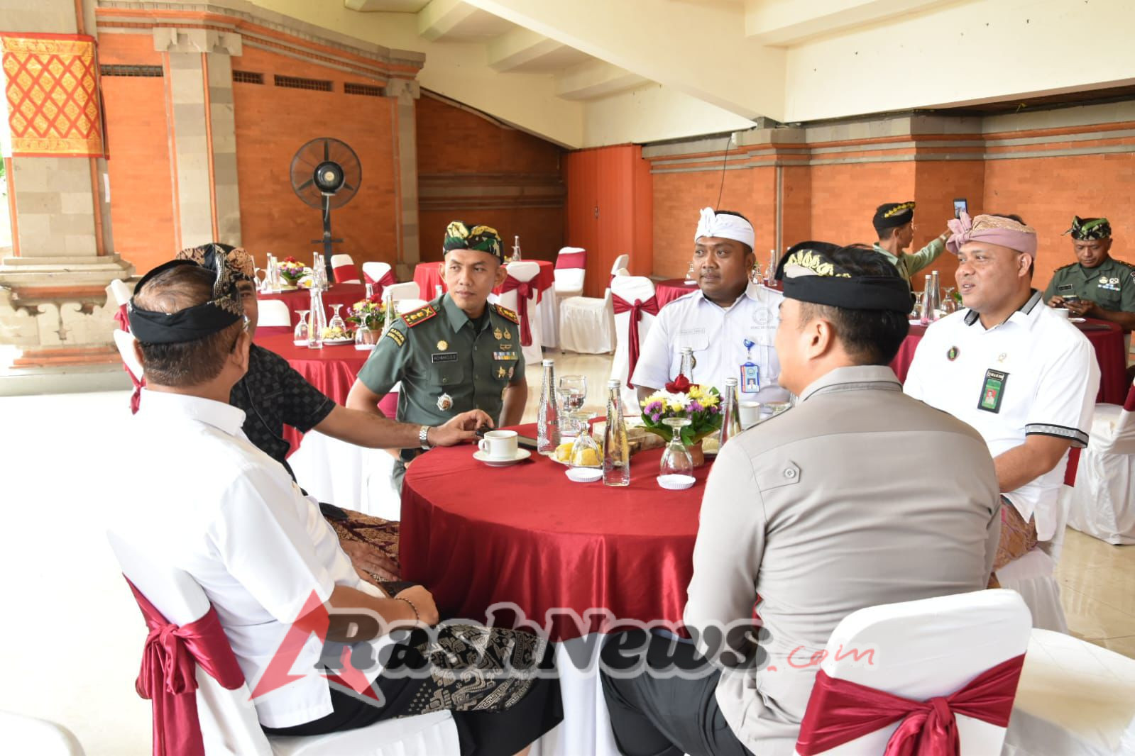 Perkuat Kolaborasi Forkopimda, Dandim 1609/Buleleng Ikuti Refleksi Akhir Tahun 2025