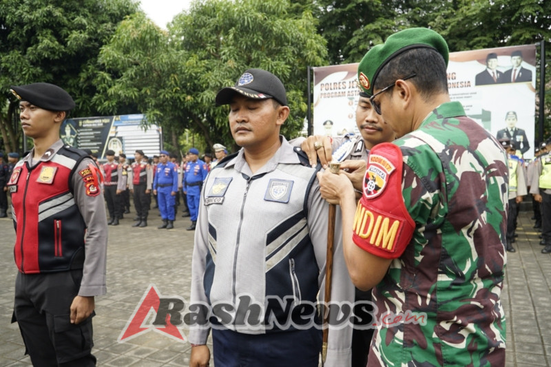 Dandim Jembrana Pastikan Personel Kodim 1617 Siap Backup Penuh Operasi Lilin Agung 2025.