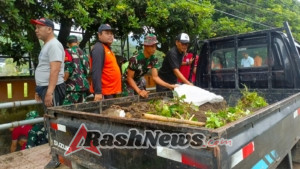 Normalisasi Sungai, Dandim Klungkung Ajak Satukan Hati Dan Tujuan Wujudkan Lingkungan Bersih Cegah Bencana