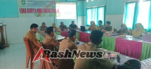Mini Lokakarya TW III Puskesmas Lopok, Danpos Lopok Tegaskan Pentingnya Sinergi