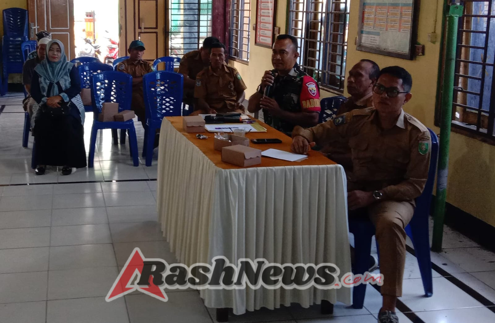 ‎Pastikan Pembangunan Tepat Sasaran, Babinsa Rhee Beru Ikuti Rapat RKP-Des 2026