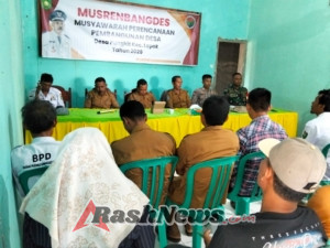 Sinergi TNI dan Pemerintah Desa Warnai Musyawarah Pembangunan Desa Pungkit