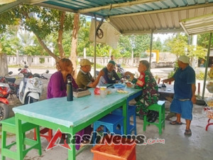 Deteksi Dini Situasi Wilayah, Babinsa Celukanbawang Intensifkan Komunikasi Sosial