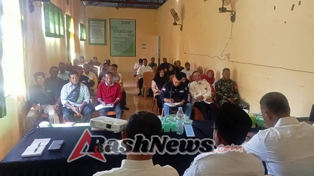 ‎Babinsa Tatede Tegaskan Komitmen Pengamanan, Musrenbangdes Berjalan Damai dan Lancar