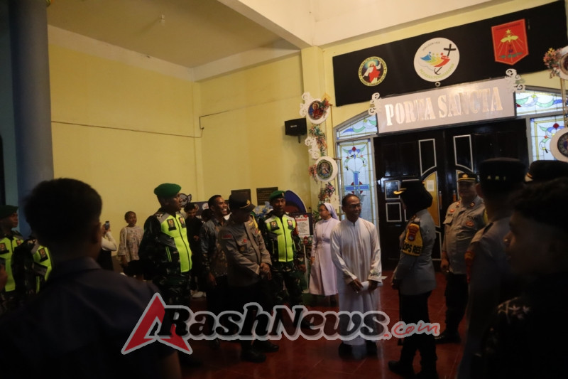 Kodim 1607/Sumbawa dan Polres Sumbawa Gelar Patroli Gabungan Jelang Natal dan Tahun Baru