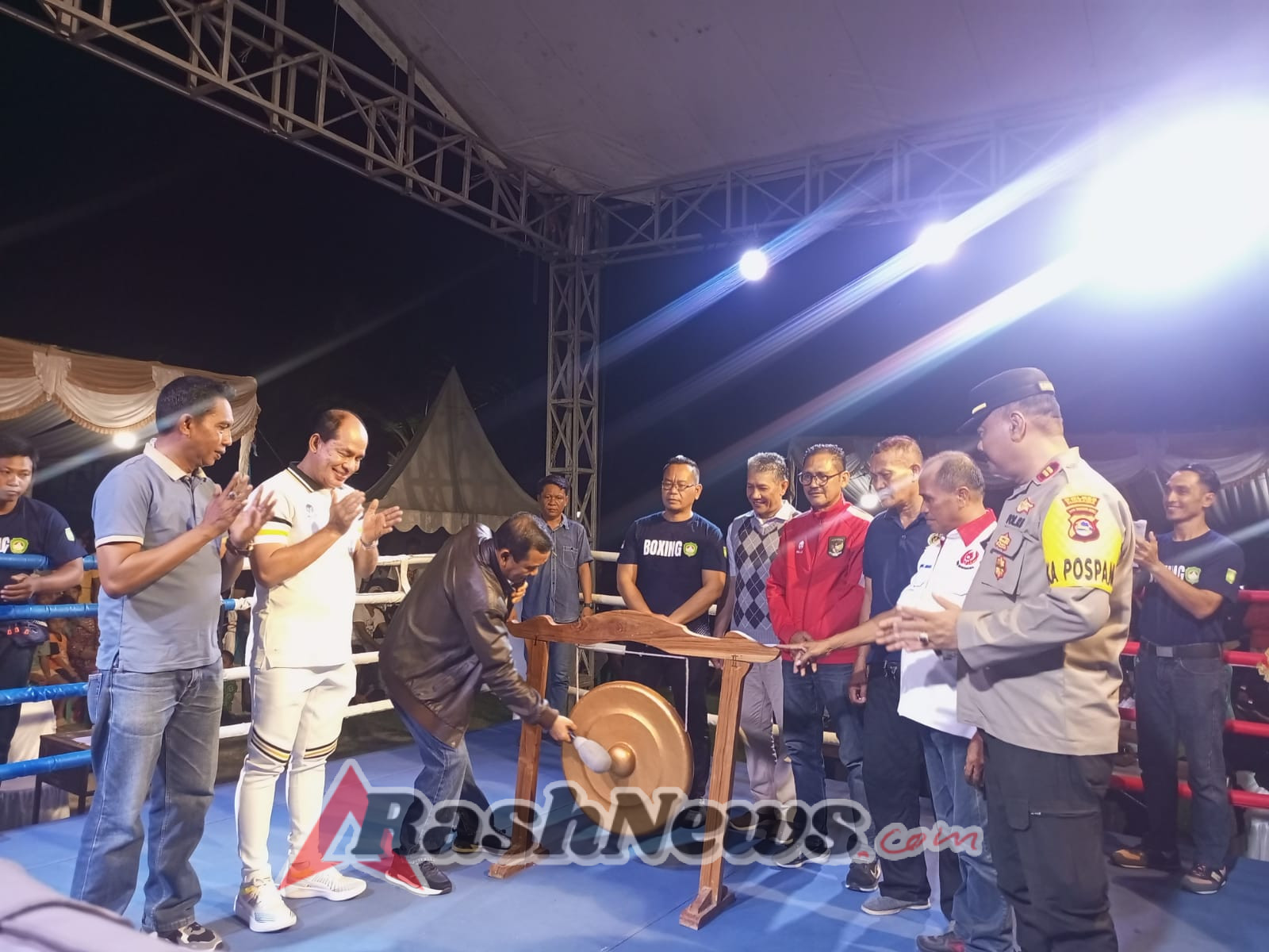 ‎Ajang Jaring Atlet Porprov 2026, Danramil Moyo Hilir Wakili Dandim di Bupati Cup Tinju