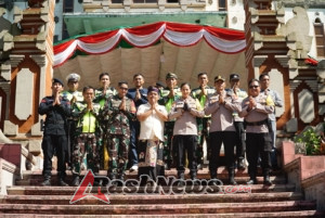 Sinergi TNI–Polri Jembrana Amankan Perayaan Natal, Dandim dan Kapolres Pimpin Patroli Gabungan
