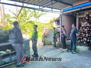 Aparat Gabungan Pastikan Pengamanan Ibadah Natal 2025 di GKPB Jemaat “Marga Rahayu” Bangli
