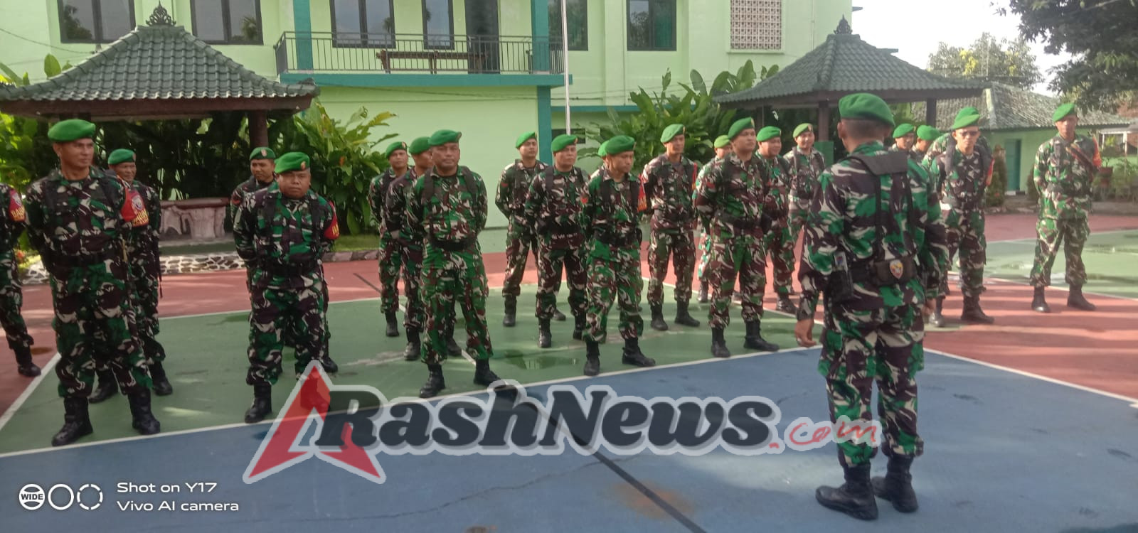 Pimpin Siaga, Pasiops Kodim Klungkung Instruksikan Penjagaan Gereja Dan Patroli Wilayah