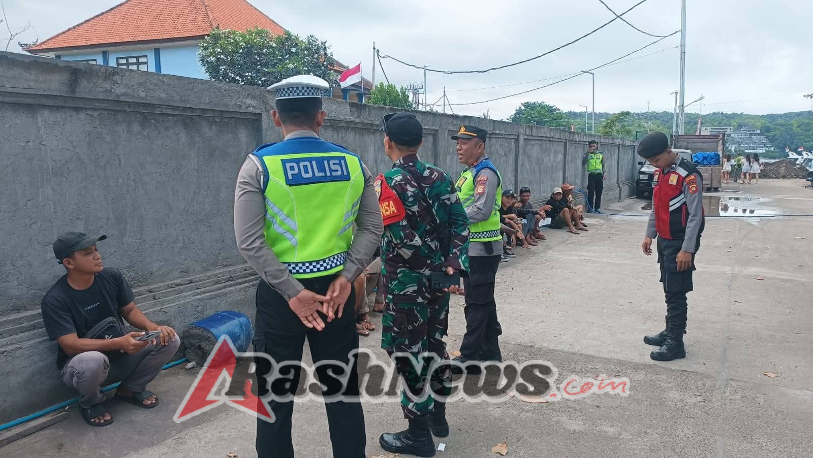 Sukseskan Puncak Natal 2025, Posko Terpadu Nataru Nusa Penida Dijaga Aparat Gabungan