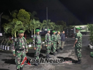 Kodim 1612/Manggarai Turun Langsung Amankan Misa Natal di Ruteng