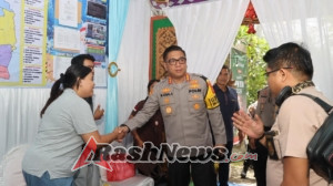Kapolresta Denpasar Kunjungi Pos Yan Beachwalk Kuta
