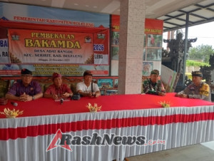 Babinsa dan Bhabinkamtibmas Hadiri Pembekalan Bakamda Desa Adat Rangdu