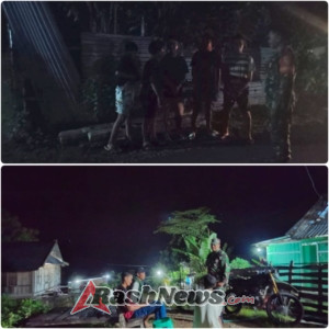 ‎Melalui Patroli dan Komsos, Koramil 1607-03/Ropang Pastikan Keamanan Lingkungan