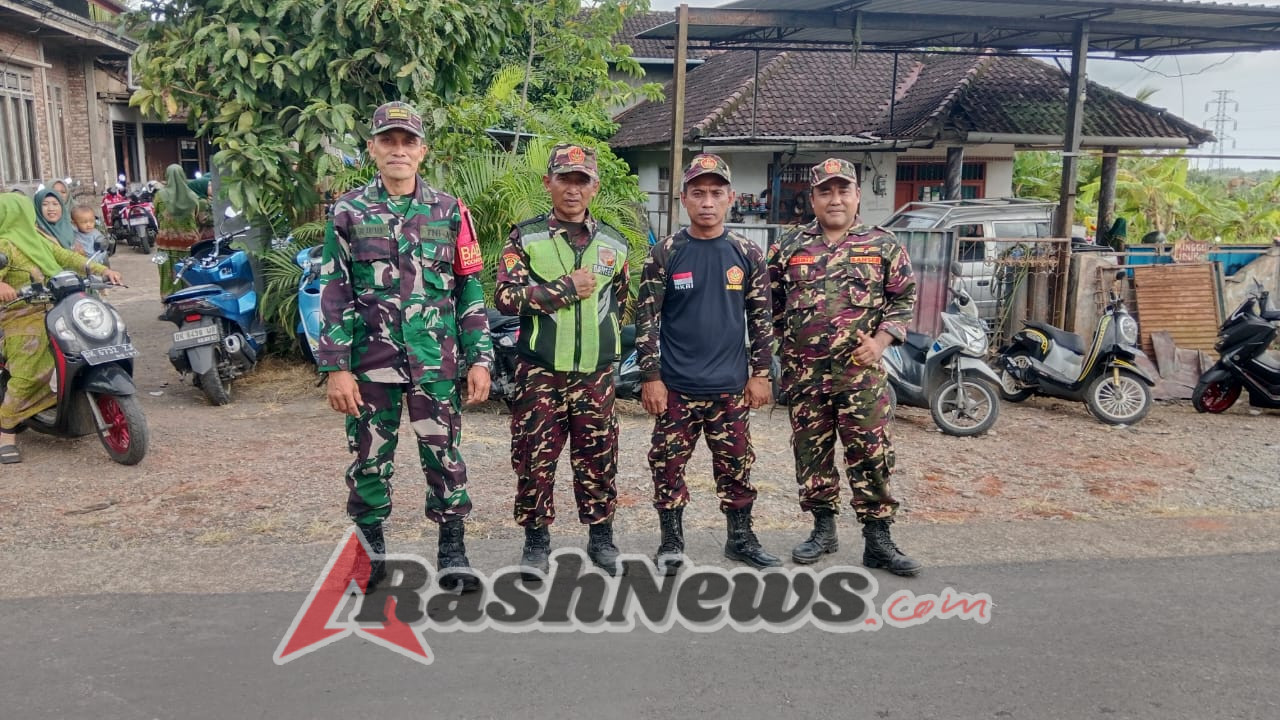 Hadir di Tengah 1.500 Jamaah, Babinsa Mendoyo Kawal Kelancaran Pengajian Ancab Muslimat NU