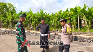 Babinsa Tusan Hadiri Upacara Ngerapuh Dan Ngeruak Di Lahan KDKMP, Wujud Nyata TNI Optimalkan Tupoksi Dan Lestarikan Kearifan Lokal