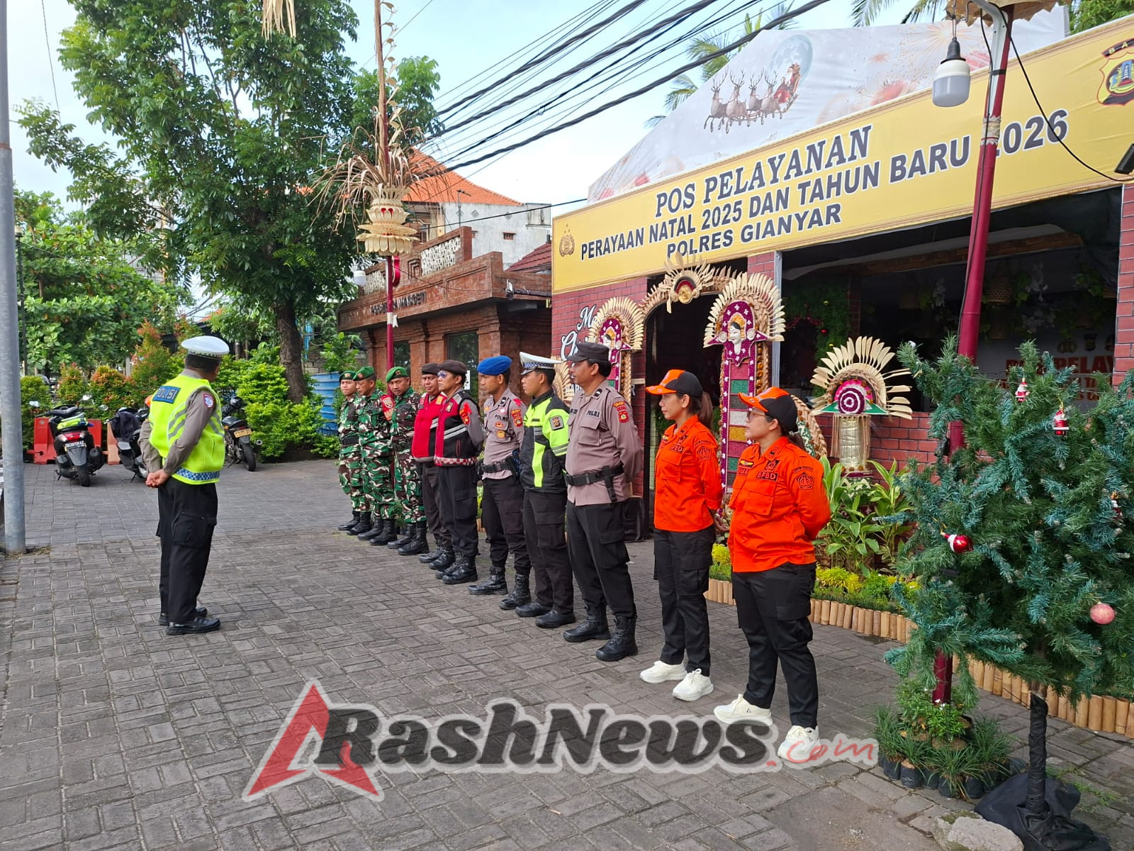 Jelang Pergantian Tahun, Kodim 1616/Gianyar Intensifkan Pengamanan Terpadu