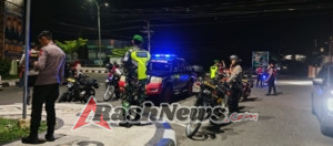 ‎Cegah Gangguan Kamtibmas, Patroli Gabungan TNI–Polri–Pemda Amankan Malam Tahun Baru di Sumbawa