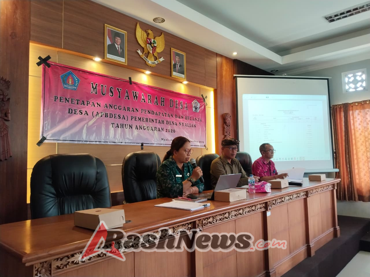 Sinergi Babinsa Dan Pemdes Nyalian Dalam Musdes Wujudkan Kemajuan Dan Kesejahteraan Desa