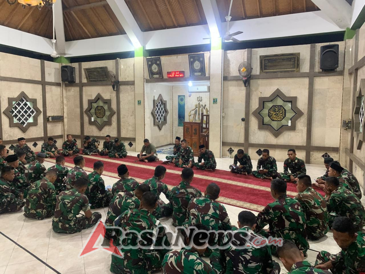 Menyambut Tahun Baru  2026 Yonif  900/SBW Adakan Doa Bersama