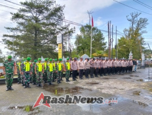 Pastikan Kondusivitas Wilayah Wisata, Apel Gabungan Pengamanan Tahun Baru 2026 Digelar di Kintamani