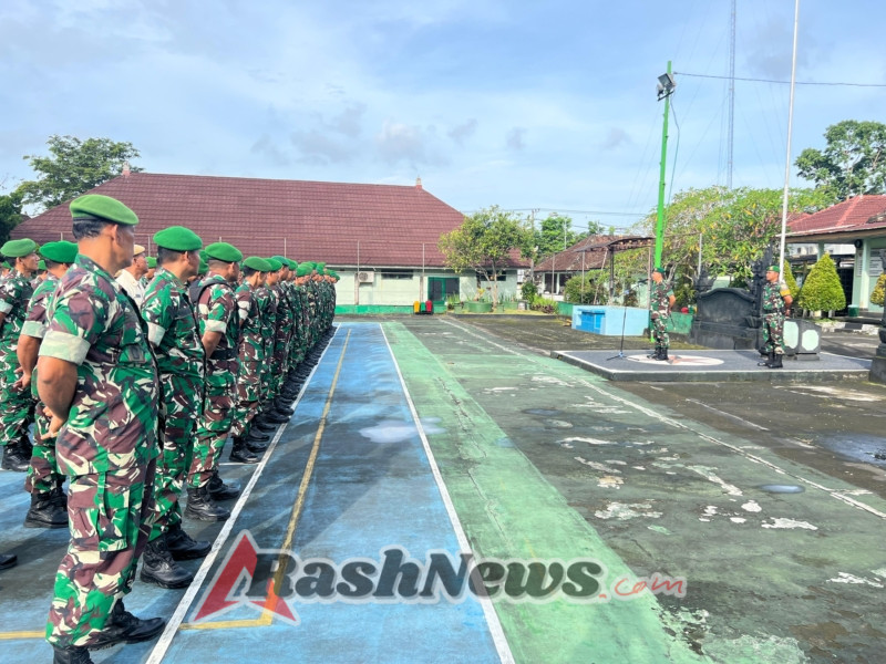 Dandim 1626/Bangli Instruksikan Pengamanan Maksimal Malam Tahun Baru Saat Jamdan