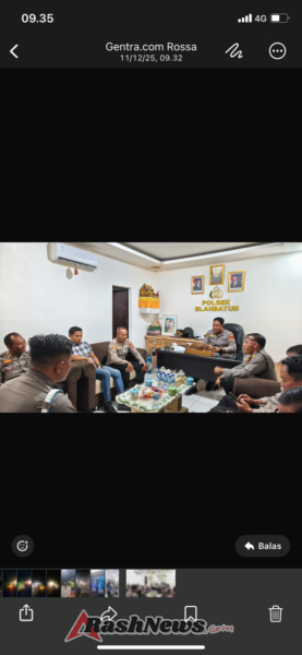 Kapolsek Blahbatuh Pimpin Rapat Internal, Evaluasi Dan Pengawasan Kinerja Personel
