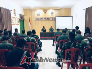 Prajurit Kodim 1621/TTS Antusias Ikuti Sosialisasi Kredit Serbaguna dari Bank Mandiri