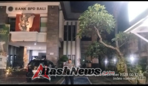 Sat Pamobvit Polres Gianyar Tingkatkan Pengamanan Bank BPD Bali: Patroli Dini Hari Pastikan Situasi Aman dan Kondusif