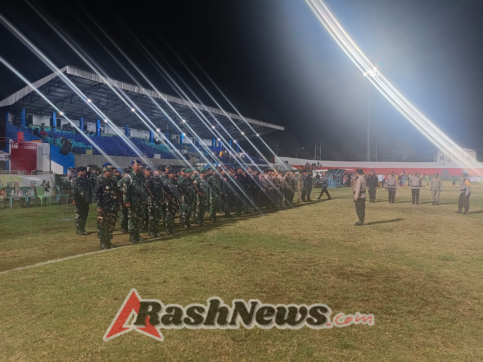 Sinergi TNI–Polri Dipimpin Kodim 1602/Ende, Dua Laga ETMC Berjalan Tanpa Insiden